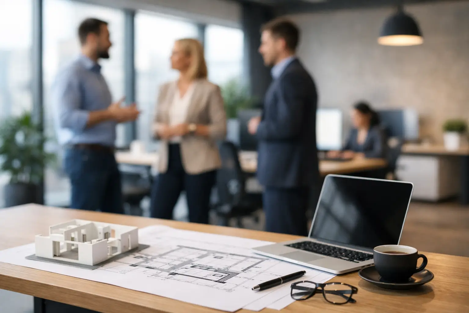 Projekt wnętrz biura, który realnie działa