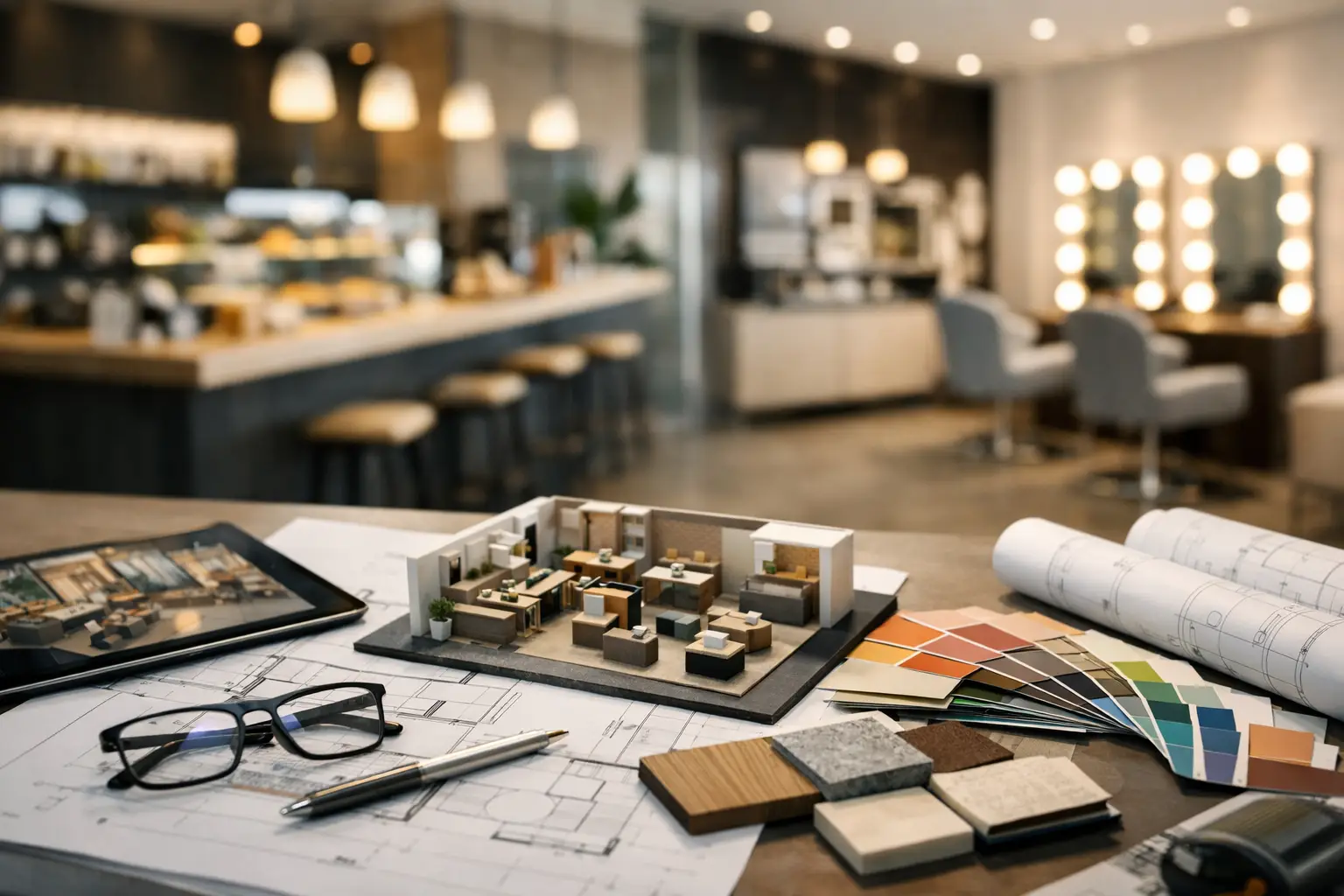 Projektowanie wnętrz lokali usługowych