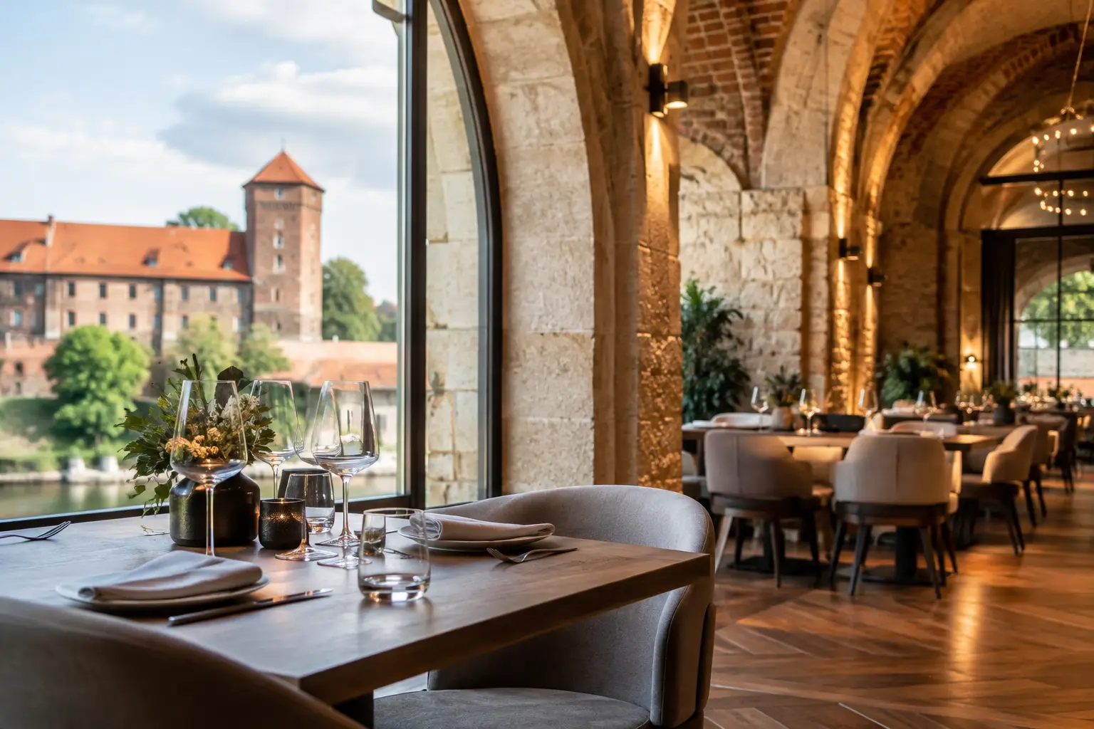 Projekt restauracji w zabytku, który buduje wartość